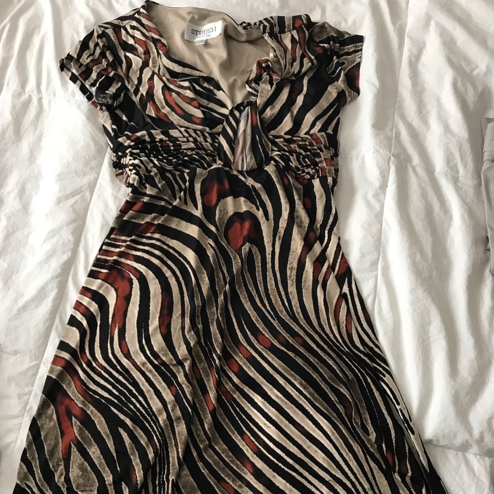 Studio 1 beautiful dress, petite small,